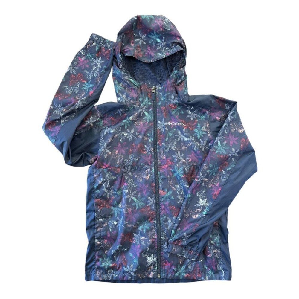 Columbia Rain Jacket Girls L